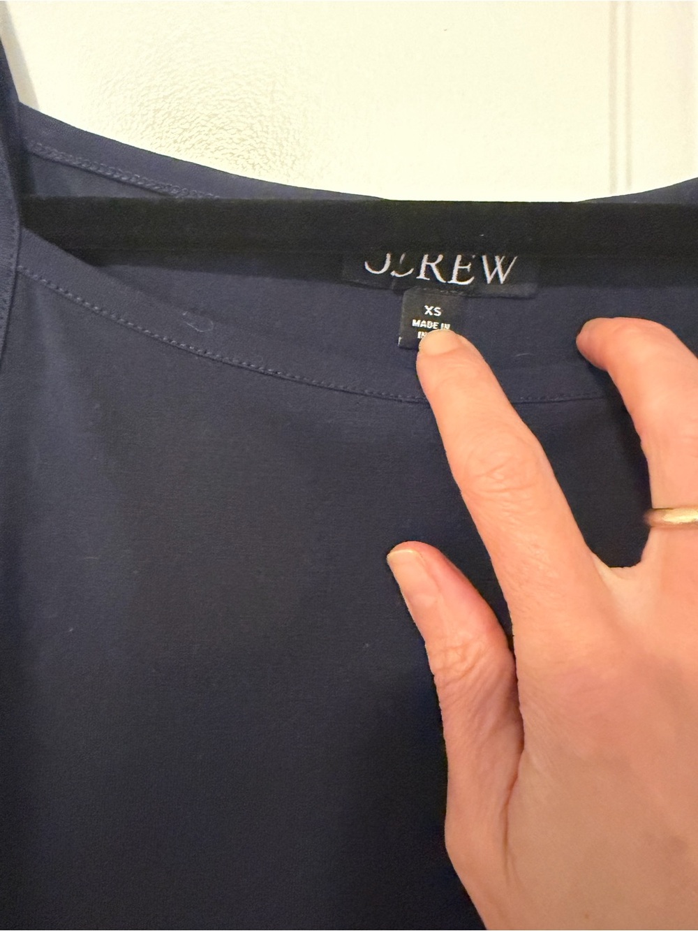 J. Crew Navy Sleeveless Maxi Dress - Picture 2 of 3